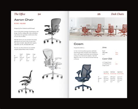 Herman Miller product catalog